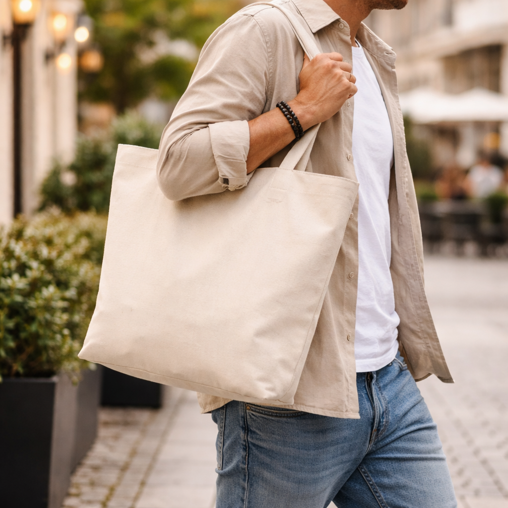 Sac cabas en coton bio