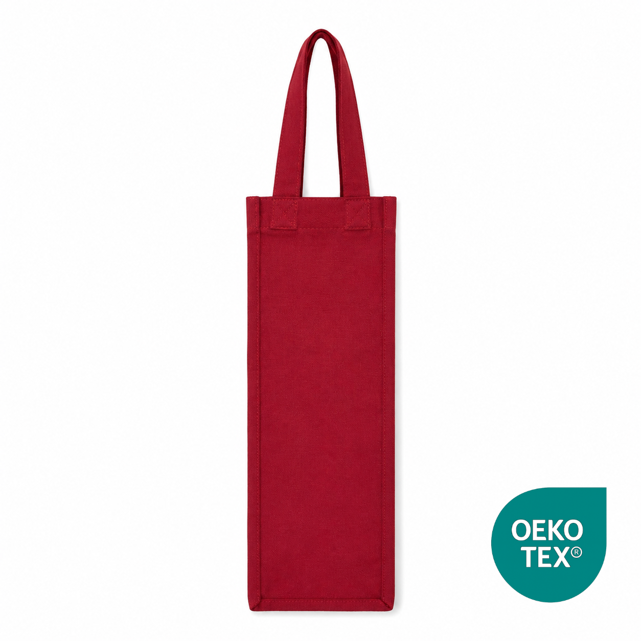 Sac porte-bouteille en coton canvas