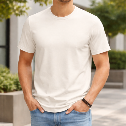 T-shirt Oversize écoresponsable unisexe Ivory