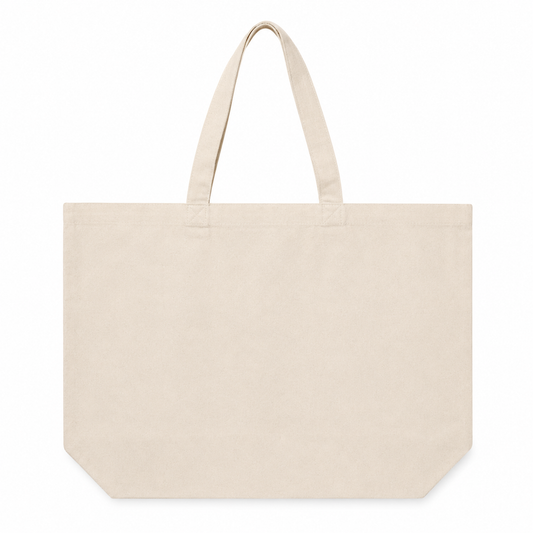 Sac shopping extra large en coton