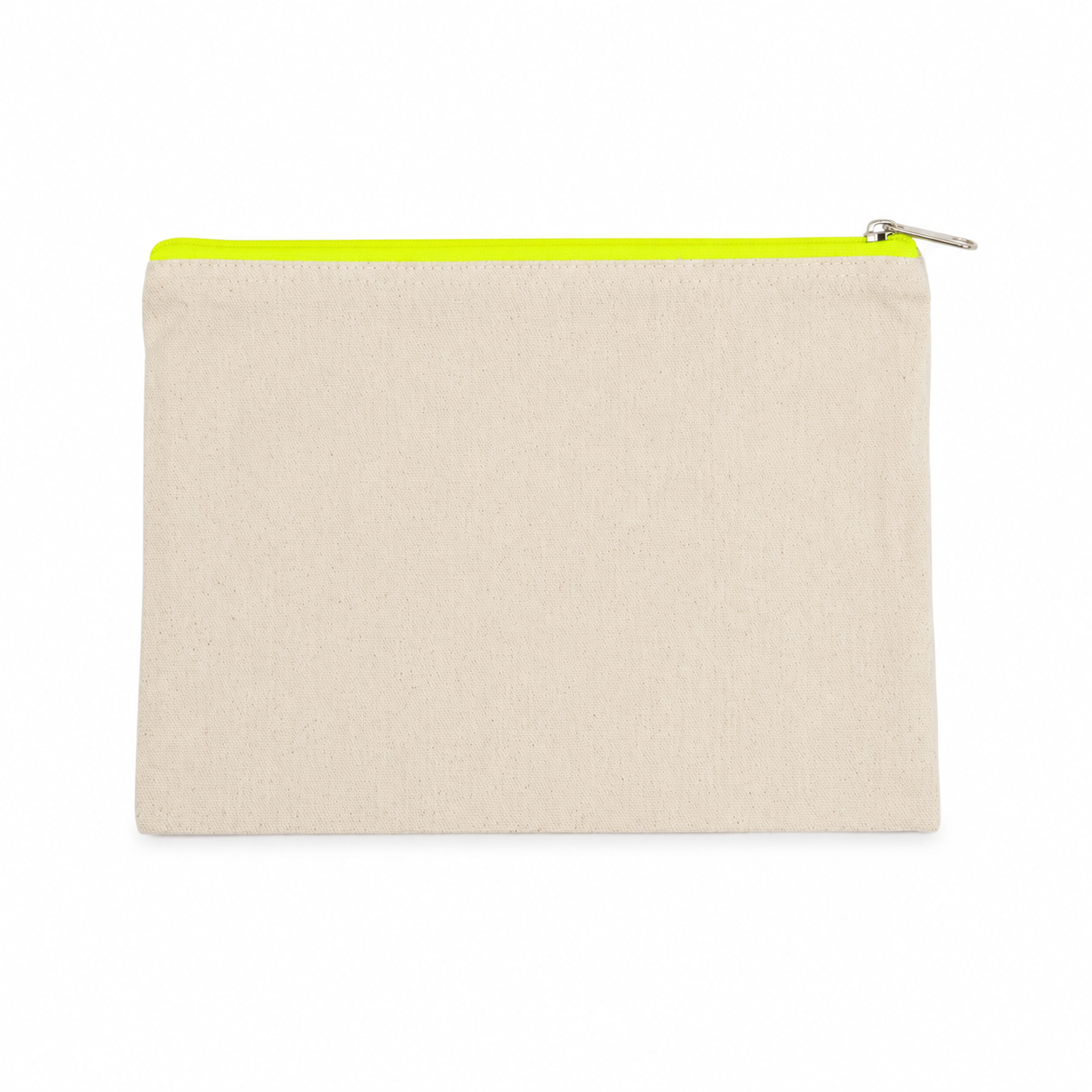 Pochette en coton canvas - grand modèle