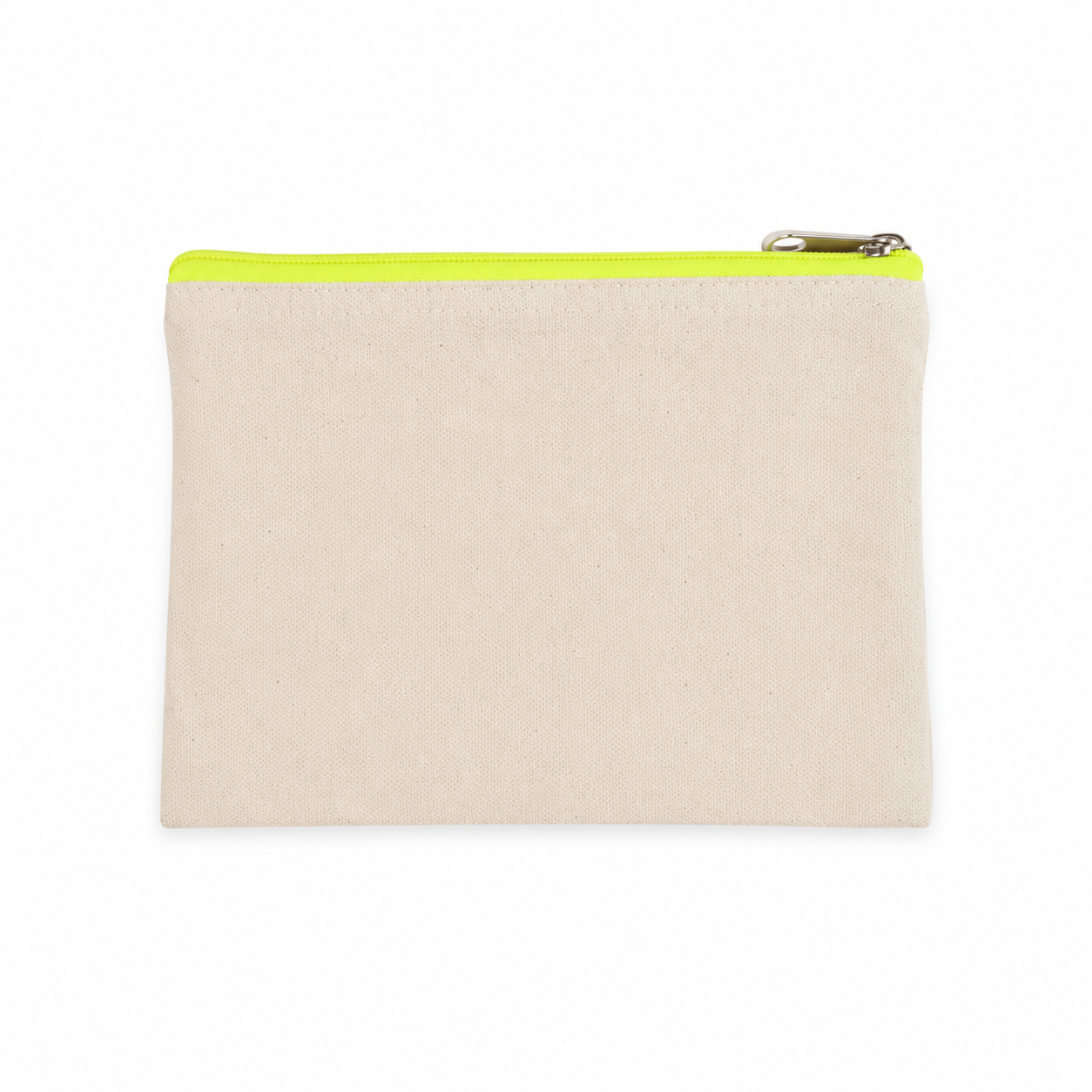Pochette en coton canvas - petit modèle