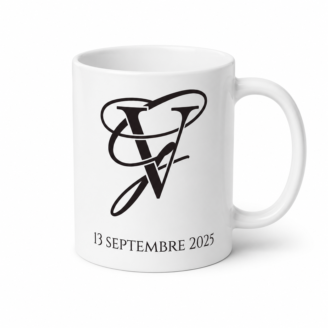 Mug blanc personnalisable