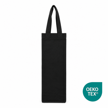 Sac porte-bouteille en coton canvas