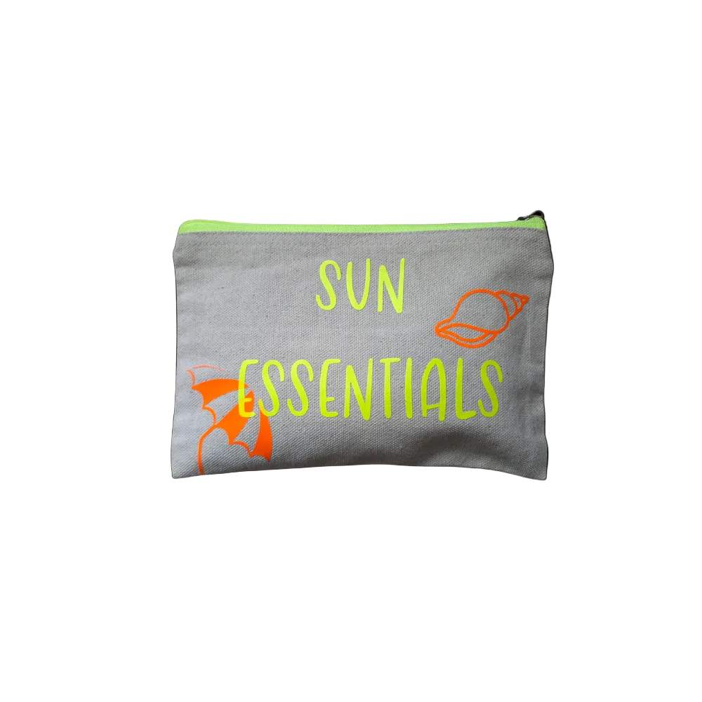 Trousse Beige "Sun Essentials" - Petit modèle