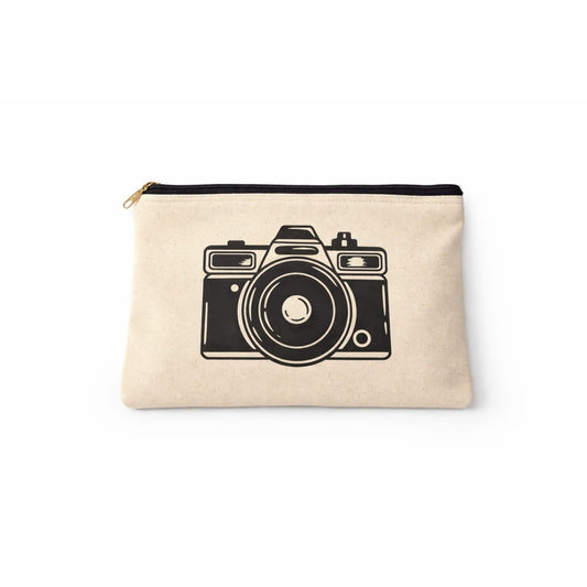 Trousse Beige "Appareil photo"