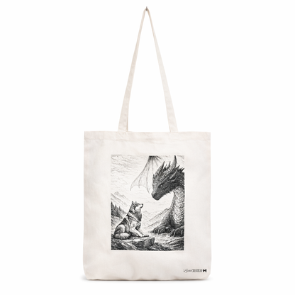 Tote bag en tissu recyclé effet coton