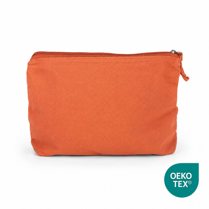Trousse de toilette en toile de coton recyclé et coton