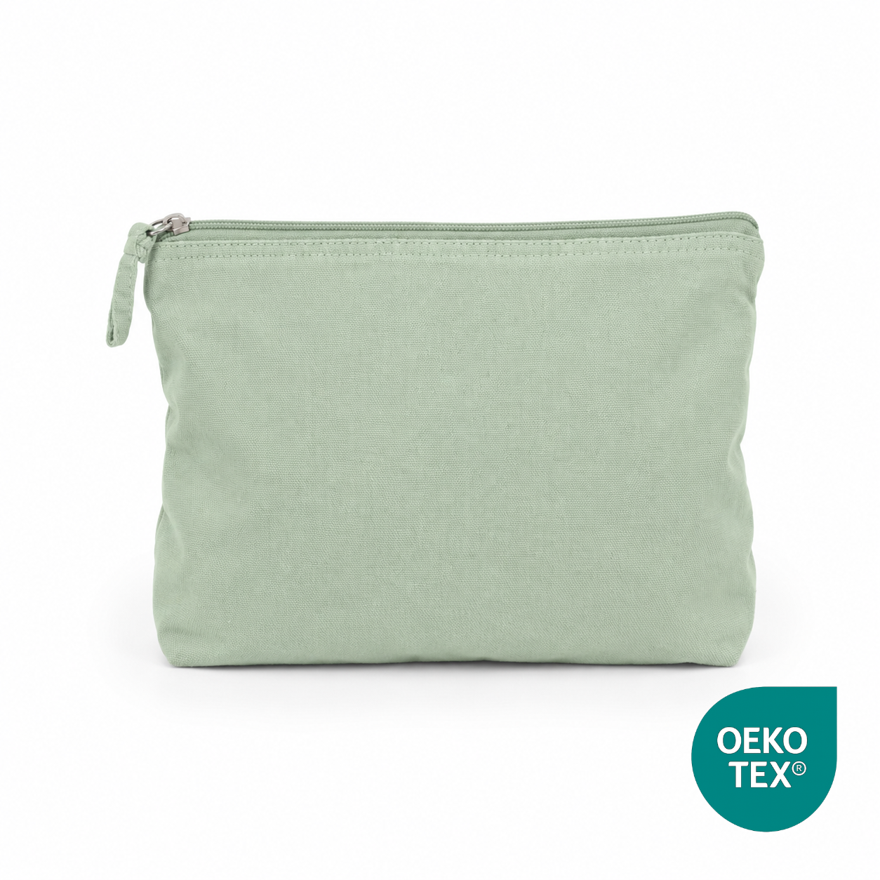 Trousse de toilette en toile de coton recyclé et coton